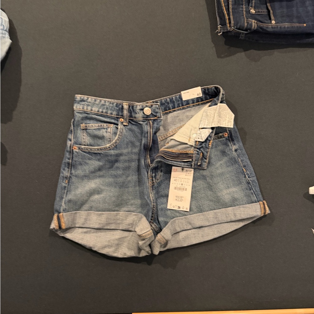 Zara Blue Jean Shorts for Women